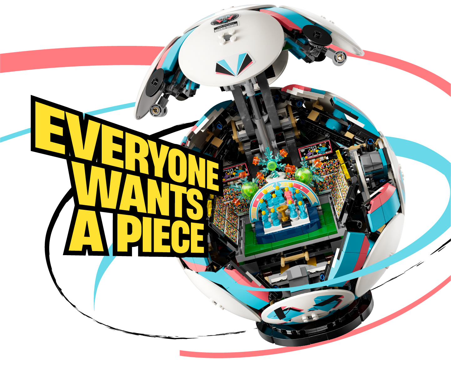 LEGO 足球主題盒組 Everyone wants a piece